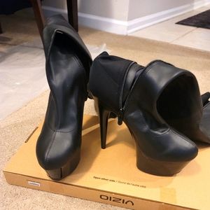 Over-the-knee high boots